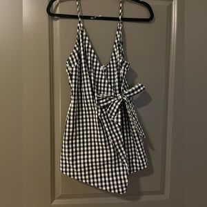 Gingham Summer Romper Size Small